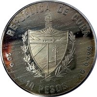 10 Pesos obverse