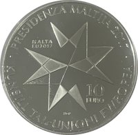 10 Euro reverse