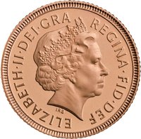 ½ Sovereign obverse