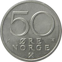 50 Øre reverse