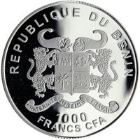 1000 Francs CFA obverse