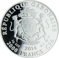 2000 Francs CFA obverse