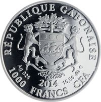 1000 Francs CFA obverse