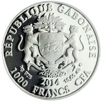 1000 Francs CFA obverse