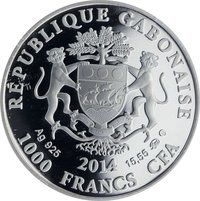 1000 Francs CFA obverse