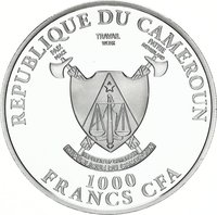 1000 Francs CFA obverse