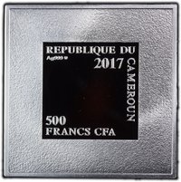 500 Francs CFA reverse