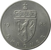 5 Kroner reverse