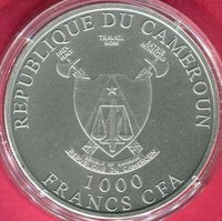 1000 Francs CFA obverse
