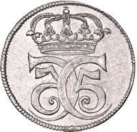 ½ Krone obverse