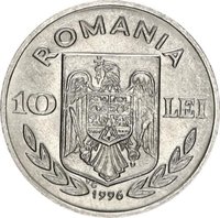 10 Lei obverse