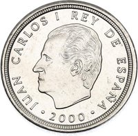 10 Pesetas obverse