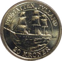 20 Kroner reverse