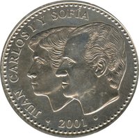 2000 Pesetas obverse