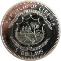 5 Dollars obverse