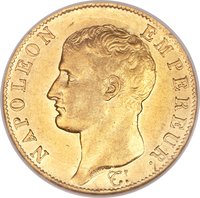 40 Francs obverse
