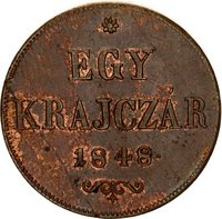 1 Kreuzer reverse