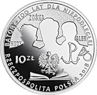 10 Zlotys obverse