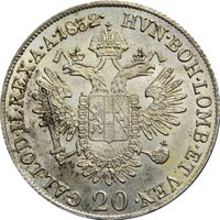 20 Kreuzers reverse