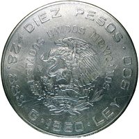 10 Pesos obverse