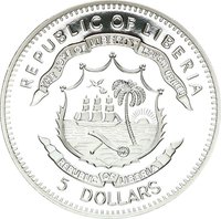 5 Dollars obverse