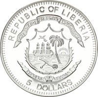 5 Dollars obverse