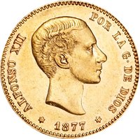25 Pesetas obverse