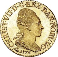 1 Gold Christian obverse