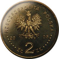 2 Zlotys obverse