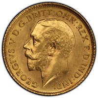 ½ Sovereign obverse