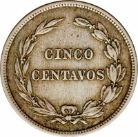 5 Centavos reverse