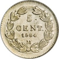 5 Centavos reverse