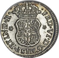 ½ Real obverse