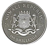 100 Shillings obverse