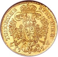 1 Ducat reverse