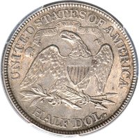½ Dollar reverse
