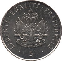 5 Centimes reverse