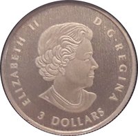3 Dollars obverse