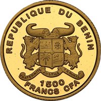 1500 Francs CFA obverse