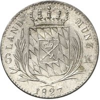 6 Kreuzer Landmunze reverse
