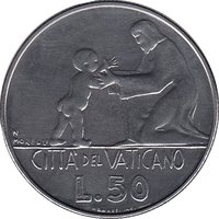 50 Lire reverse