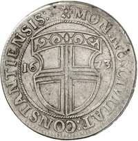 ½ Thaler obverse