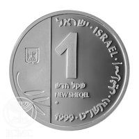 1 New Sheqel obverse