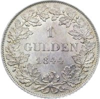 1 Gulden reverse