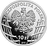 10 Zlotys obverse