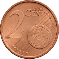 2 Euro Cents reverse