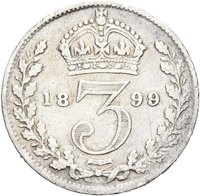 3 Pence reverse