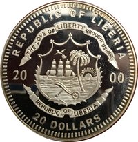 20 Dollars obverse
