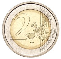 2 Euro reverse