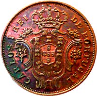 5 Réis obverse